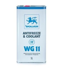 Антифриз WOLVER ANTIFREEZE & COOLANT (WG11) синій, 5 л