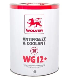 Антифриз WOLVER ANTIFREEZE & COOLANT (WG12+), 10 л
