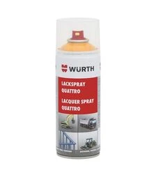 Аэрозольная краска WURTH Quattro, жовтий, 400 мл (893391006)
