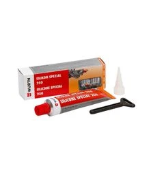 Герметик маслостойкий WURTH Silicone Special 250, черный, 70 мл (890323)