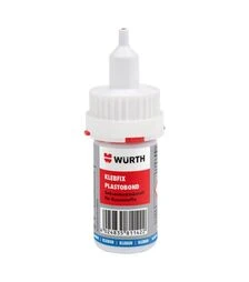 Суперклей WURTH Klebfix Plastobond, прозорий, 20 г (893091)