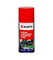 Спрей WURTH для защиты полюсов аккумуляторных батарей, 150 мл (890104)