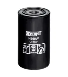 Фільтр масляний Hengst Filter Case, Claas, New Holland, STEYR (HENGST) (H360W)