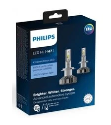Лампа світлодіодна Philips H7 (PX26d) 12V/55W, комплект 2 шт (12985BW)