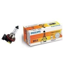Лампа галогенова Philips H11 (PGJ19-2) 12V/55W (АКГ 12-55)