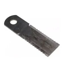 Ніж подрібнювача рухливий зубчастий JD 175x50x4,5 отвір 20 мм (51009/Z100765/Z75875/84068444)