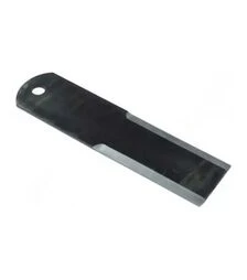 Ніж подрібнювача нерухомий гладкий Claas/JD 195x50x3 отвір 12 мм (Z35241/00600300/D49019000/41001121)