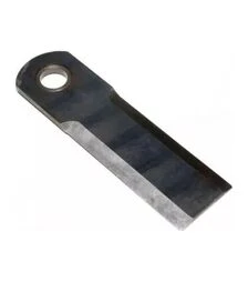 Ніж подрібнювача рухливий гладкий Case 175x50x4,5 отвір 20 мм з втулкою (1994760C4/193361A1)