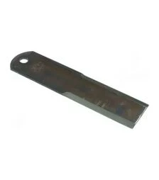 Ніж подрібнювача гладкий Claas/JD 195x50x3 отвір 12 мм (31374952)