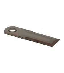 Ніж подрібнювача рухливий гладкий Claas 173x50x3 отвір 20 мм з втулкою (755787.1/0007557871)