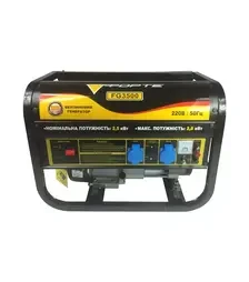 Генератор бензиновый Forte FG3500, 2,5 кВт