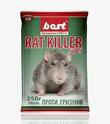 Родентицид Рат Кіллер Супер, 250 г (Сектор ЗЗР)