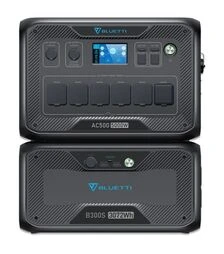 Комплект зарядных станций BLUETTI AC500 + B500K, 5120 Вт*ч, 1420000 mAh, 5 кВт + соединительный кабель P090D-P150D (PB931590)