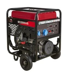 Бензиновый генератор VULKAN SC15000-III 12 кВт, однофазный