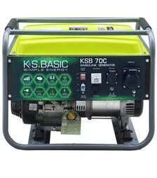 Генератор бензиновий Könner&Söhnen BASIC KSB 70C, 5 кВт (KSB 70C)