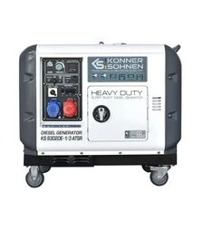 Генератор дизельный Könner&Söhnen KS 9302DE-1/3 ATSR, одно/трехфазный (KS 9302DE-1/3 ATSR)