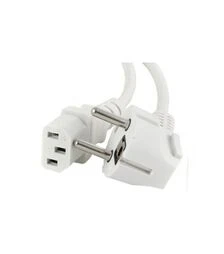 Кабель живлення Cablexpert C13, 1,8 м, White (PC-186W-VDE)
