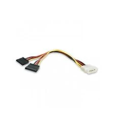 Кабель живлення Patron Molex - 2x SATA, 0,2 м (CAB-PN-2SATA-POW)