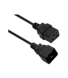 Кабель живлення Vinga C19 — C20, 1,8 м, 1,5 мм², copper (VYPCC19201815CU)