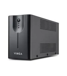 Источник бесперебойного питания Vinga VPE-600M LED 600VA Metal Case, 600VA/360W (VPE-600M)