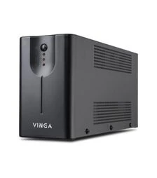 Источник бесперебойного питания Vinga VPE-600MU LED 600VA Metal Case, 600VA/360W, USB (VPE-600MU)