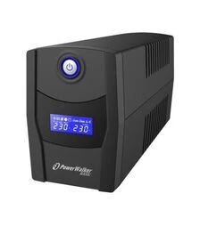 Источник бесперебойного питания PowerWalker VI 1000 STL, 1000VA/600W, LCD, USB (10121074)