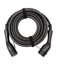 Зарядний кабель для електромобілів Duosida Type 2 – Type 2, 22 кВт, 3 фази, 7 м (EV200832)