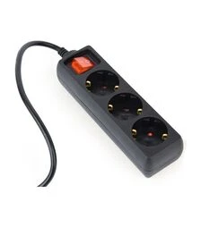 Мережевий подовжувач-фільтр EnerGenie для ДБЖ, 3 розетки, 0,6 м (EG-PSU3-01)
