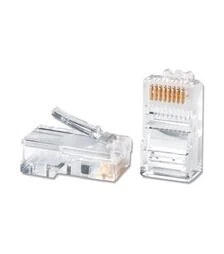 Конектор Atcom RJ-45, Cat.5e, UTP, 8P8C, 100 шт (3796)