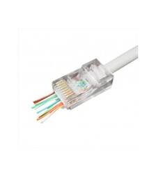 Конектор Cablexpert RJ-45, Cat.5e, UTP, 8P8C, наскрізні отвори, 10 шт (LC-PTU-01/10)