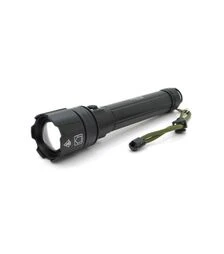 Фонарь ручной Bailong BL-L-6-P90, 3 режима, ZOOM, черный (BL-L-6-P90)