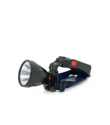 Фонарь налобный Bailong LY-29C+Solar, 3 режима, Zoom, черный (LY-29C)