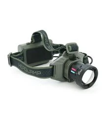 Фонарь налобный BP-8098TG, Zoom, 1 режим, черный (BP-8098TG)