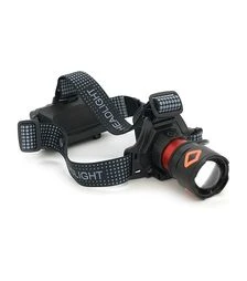 Ліхтар налобний SY8503, Zoom, White+Red+Blue+White Hot, 4 режими, чорний (SY8503)