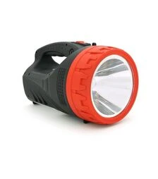 Фонарь переносной YJ-2829, 1+1 режим, черный/красный (YJ-2829)