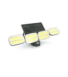 Фонарь уличный BL-KXK601, солнечная панель, датчик движения, черный (BL-KXK601 240COB)