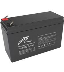 Аккумуляторная батарея Ritar LiFePo4 R-LFP, 12,8 В, 8 А*ч (R-LFP 12.8V 8Ah)