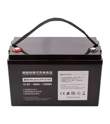 Аккумуляторная батарея PowerPlant LiFePO4, 12,8 В, 100 А*ч (LFP12100)