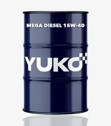 Моторна олива Yuko Mega Diesel 15W-40, 180 кг
