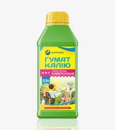 Стимулятор роста Гумат Калия Универсальный, 0,5 л (Галичина)