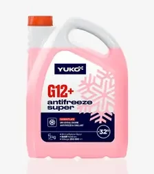 Антифриз Yuko -32 G12+ червоний, 5 кг