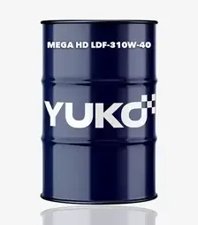 Моторное масло Yuko Mega HD LDF-3 10W-40, 180 кг