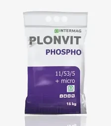 Мікродобриво Plonvit (Плонвіт) Фосфо 11-53-5 +Мікро, 15 кг (Intermag)
