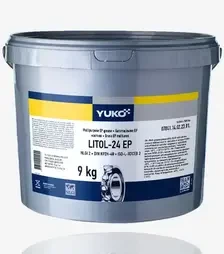 Пластичная смазка Yuko Литол-24 Ep, 9 кг