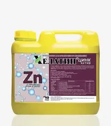 Микроудобрение Хелатин Цинк Актив, 10 л (Kisson-agro)