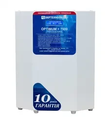 Стабілізатор напруги Укртехнологія Optimum 7500, 7,5 кВт