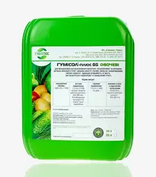 Біодобриво Гумiсол-Плюс Овочеві (огірок, томати, перець, баклажан), 10 л (Humiplus)