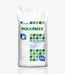Микроудобрение Anorel Polyamix NPK 10-45-10+ME (Анорел Полиамикс), 25 кг