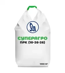 Добриво комплексне Суперагро NPK (10-26-26), 1 000 кг (Сумихімпром)