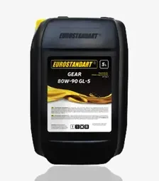 Трансмісійне мастило Eurostandart Gear GL-5 80W-90, 5 л